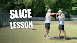 Thumbnail: Backhand Slice Lesson | Real Tennis Coaching
