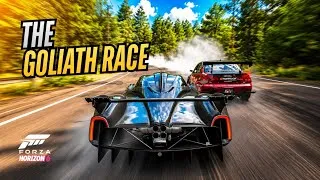 Thumbnail: Pagani Huayra R vs Hypercars | The Goliath Race | Forza Horizon 6 Gameplay