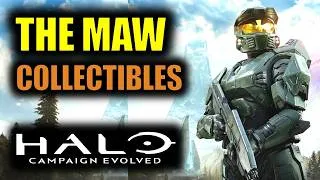 Thumbnail: The Maw Collectibles Locations (Skulls and Terminal) | Halo Campaign Evolved at