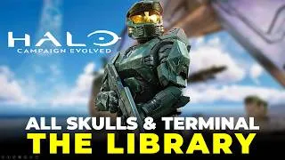 Thumbnail: The Library Collectibles - All Skulls and Terminal Location | Halo Campaign Evolved