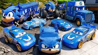 Thumbnail: GTA 5 - 🔥 Stealing SONIC SuperCars with Franklin! (Real Life Cars #206)