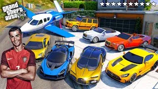 Thumbnail: GTA 5 - Stealing Cristiano Ronaldo Luxury SuperCars with Franklin! (GTA V Real Life Cars #198)