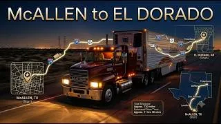 Thumbnail: The McAllen to El Dorado Haul: Long-Haul Trucking Route