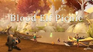 Thumbnail: A Blood Elf Picnic | 3 Hours of Relaxing Lakeside Ambience | Harp Music