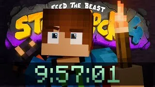 Thumbnail: Speedrunning Stoneblock 4 (World Record)