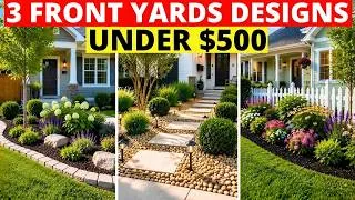 Thumbnail: 3 Complete Front Yard Designs Under $500 Each