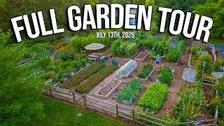 Thumbnail: Our Complete Mid-Summer Garden Tour 2026