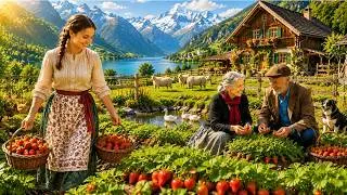 Thumbnail: Peaceful European Farm Life | Relaxing Strawberry Harvest & Beautiful Countryside Living