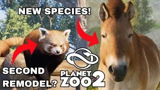 Thumbnail: A NEW SPECIES GOT REVEALED... in a Facebook ad?! | Planet Zoo 2 News