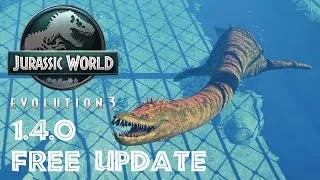 Thumbnail: GLASS WALLS, ELASMOSAURUS & MORE! | Free Update 1.4.0 Showcase