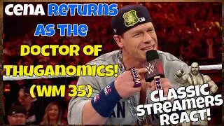 Thumbnail: Classic Streamers React! John Cena returns as The Doctor of Thuganomics!! #wwe #reaction #wrestling