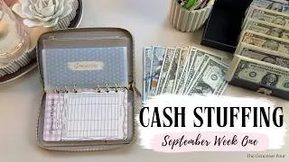 Thumbnail: Cash Envelope Stuffing September Week #1 | Saving for a Wedding + Fall Money Goals | $1834