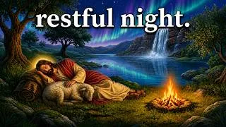 Thumbnail: let go of today's worries... (bible reading & fire sound)