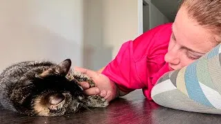 Thumbnail: A kitten who couldn’t walk became her reason to get up