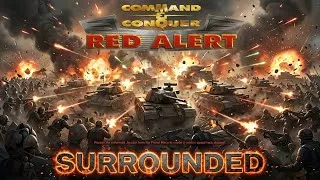 Thumbnail: Command and Conquer Red Alert Remastered FFA - Surrounded 