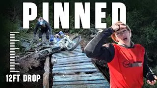 Thumbnail: Trapped Under a Husqvarna FE 501 in Tasmania...on a bridge