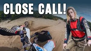 Thumbnail: The Split-Second Mistake...I hit him 🤬 (Husqvarna 501 Enduro)