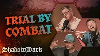 Thumbnail: Trial By Combat | The Glass Cannon Podcast Shadowdark E42 | Shadowdark RPG