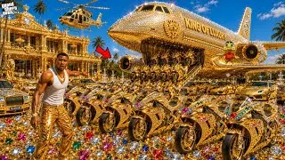 Thumbnail: Franklin Found the ULTIMATE! Diamond & Gold Luxurious Bike in GTA 5 | SHINCHAN and CHOP