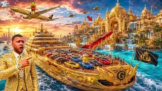 Thumbnail: FRANKLIN'S Become BILLIONAIRE!!! Diamond & Gold Life in GTA 5 | SHINCHAN and CHOP