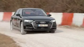 Thumbnail: Audi's 2018 A8 - Development Footage