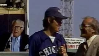 Thumbnail: Carlton Fisk Hits Go Ahead Homer in His Return to Boston: Harry Caray and Jimmy Piersall call it.