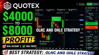 Thumbnail: 🔥 OLHC & OHLC Strategy Explained | $4000 to $8000 Binary Trading Live 📈💰 | Trading & Backtesting