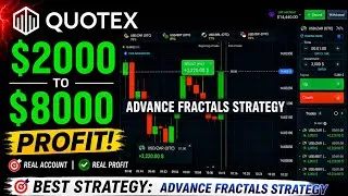 Thumbnail: 🔥 Advanced Fractal Strategy Explained | $2000 to $8000 Binary Trading  📈💰 | Trading & Backtesting