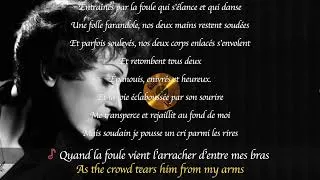 Thumbnail: Édith Piaf - La Foule / The Crowd [French & English On-Screen Lyrics]