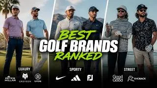 Thumbnail: Top 10 Golf Clothing Brands Every Golfer Should Know in 2026 ⛳ | Best Golf Apparel Ranked