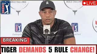 Thumbnail: 🚨 PGA Tour in TOTAL SHOCK! Tiger Woods Drops 5 Major Demands — And What Happens Next #tigerwoods