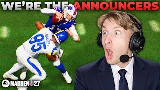 Thumbnail: Madden 27: We're the Announcers #1 - CPU GAMEPLAY!