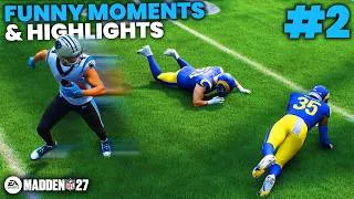 Thumbnail: Madden 27 Funny Moments + Highlights #2 - INSANELY CLOSE GAMES!