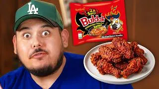 Thumbnail: We ate the SPICIEST Buldak Wings