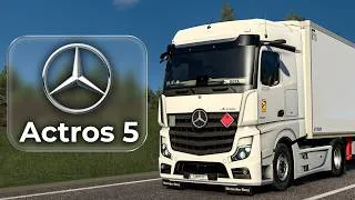 Thumbnail: Mercedes-Benz Actros MP5 Mod for ETS2 1.59 - ETS2 Mods 1.59