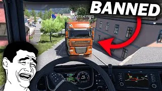 Thumbnail: 35 Minutes of Driving Fails - ETS2 TruckersMP Compilation