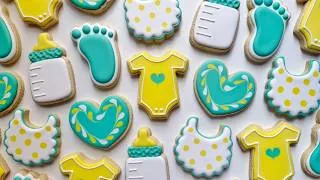 Thumbnail: EASY BABY SHOWER COOKIES ~ Satisfying Cookie Decorating