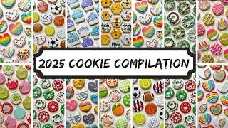 Thumbnail: Every cookie I made in 2025 ~ 45 Minutes Satisfying Cookie Decorating with Royal Icing Compilation