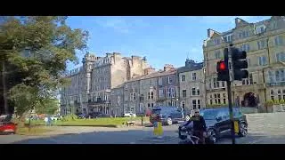 Thumbnail: Riding the electric bus through a sunny Harrogate