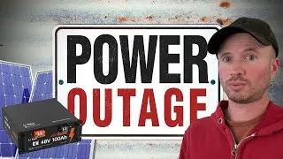 Thumbnail: Storm Took Out Power | Solar Battery Bank to the Rescue