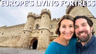 Thumbnail: Rhodes Greece Travel Vlog 🇬🇷 Medieval City, Knights of St. John & Lindos Acropolis