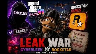 Thumbnail: Inside the GTA 6 Leak War: CyberLeek vs Rockstar (FULL STORY)