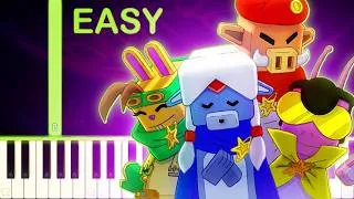 Thumbnail: Cosmic Crew | SUPER BEAR ADVENTURE - EASY Piano Tutorial