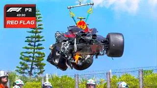 Thumbnail: Scariest F1 Crashes Of The Decade