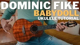 Thumbnail: Babydoll Dominic Fike Ukulele Tutorial // Babydoll Ukulele Lesson