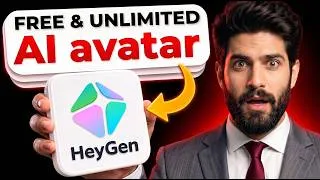 Thumbnail: Stop Paying for HeyGen: Make Realistic Talking AI Avatars for Free