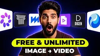 Thumbnail: 10 FREE & Unlimited Image to Video AI Tools in 2026