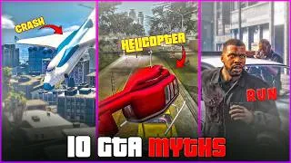 Thumbnail: I Tested 10 CRAZY GTA  Myths... What Actually Happened? 🤯