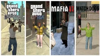 Thumbnail: GTA San Andreas vs GTA TBOGY vs Mafia 2 vs Watch Dogs 1 Part 2 SBS Comparison