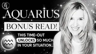 Thumbnail: AQUARIUS - BONUS READ! THIS TIME-OUT BRINGS CLARITY... AND YOUR TRUTH!#aquarius #theguidedintuitive
